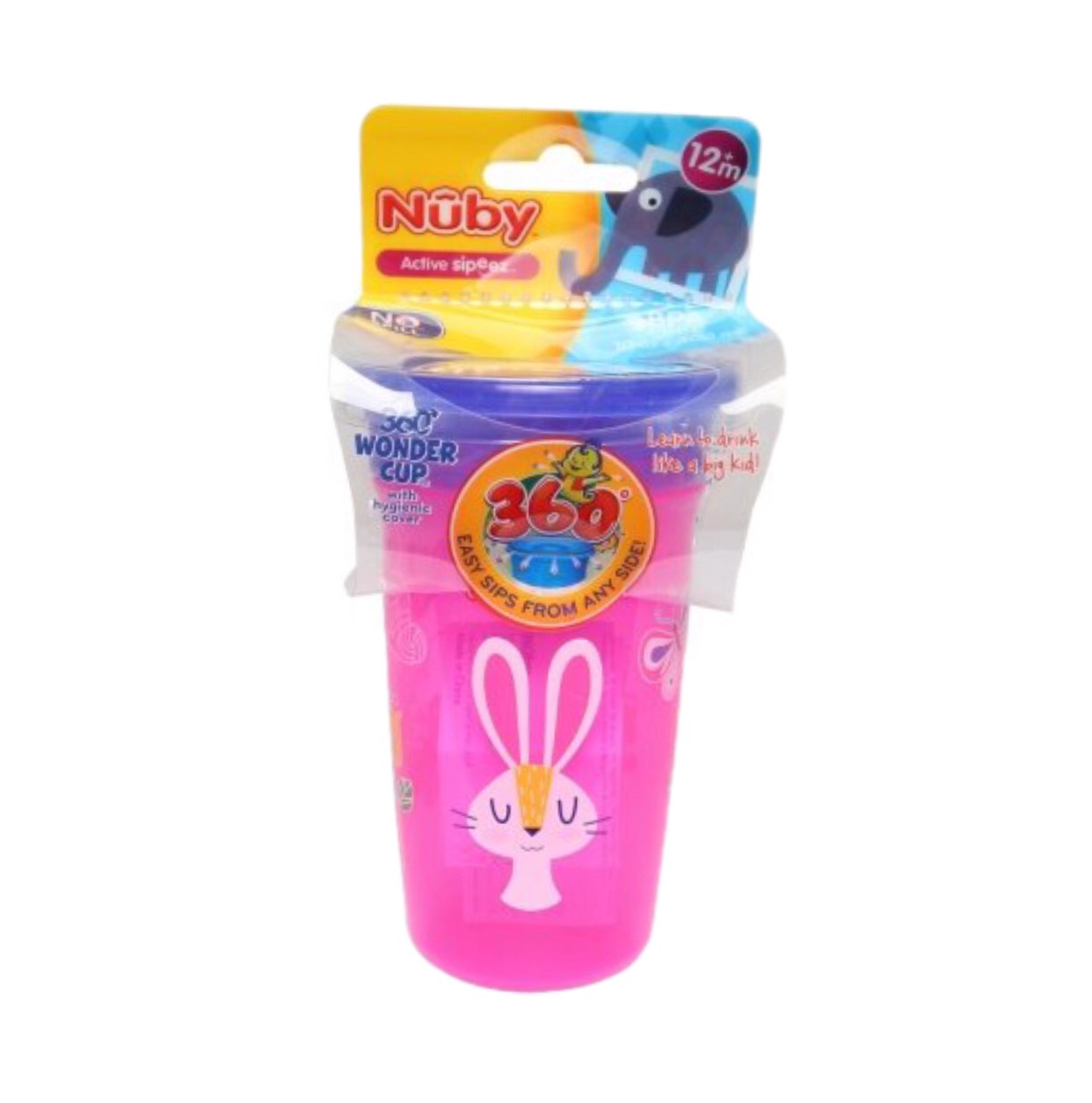 [ 10411-Nuby ] Ca uống nước 360 độ chống tràn, dung tích 300ml