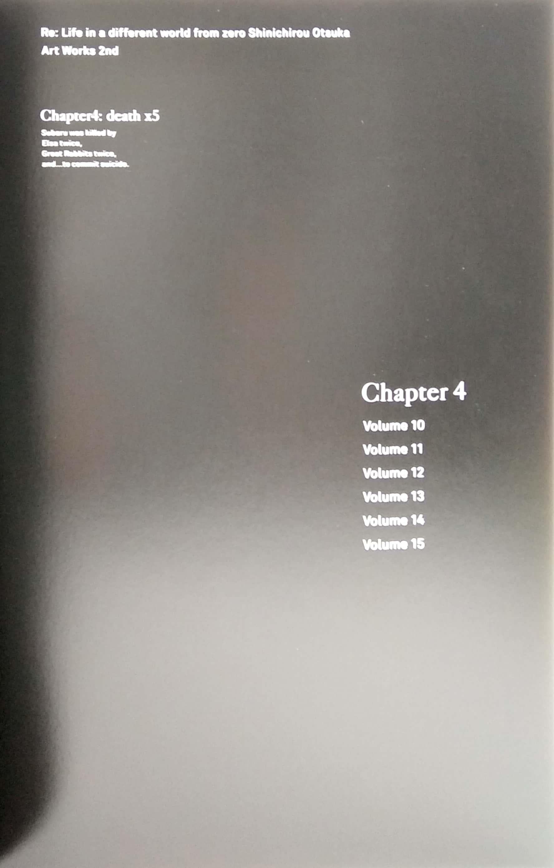 Re:ゼロから始める異世界生活 大塚真一郎 Art Works Re:BOX 2nd