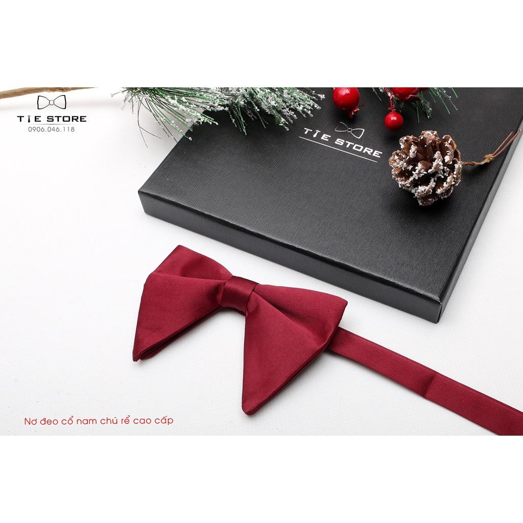 NHIỀU MẪU Nơ Đeo Cổ Nam Chú Rể Cánh Dài, Nơ Nam Đẹp, Nơ MC Ca Sỹ - Full box