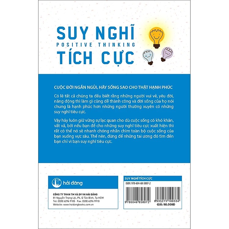 Sách - Suy Nghĩ Tích Cực