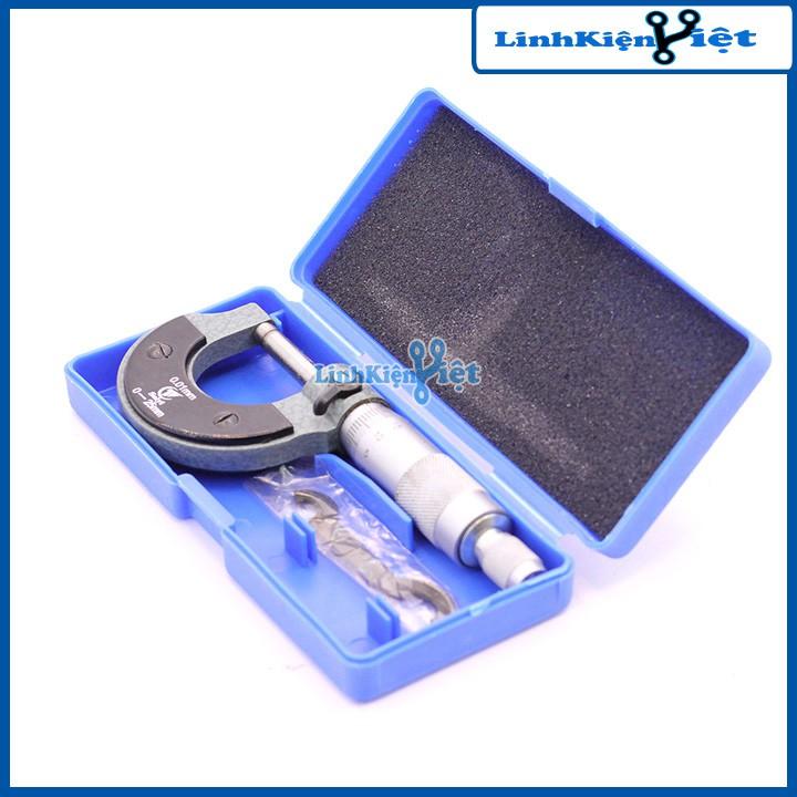 Panme Đo Ngoài 0-25mm Độ Chính Xác Cao