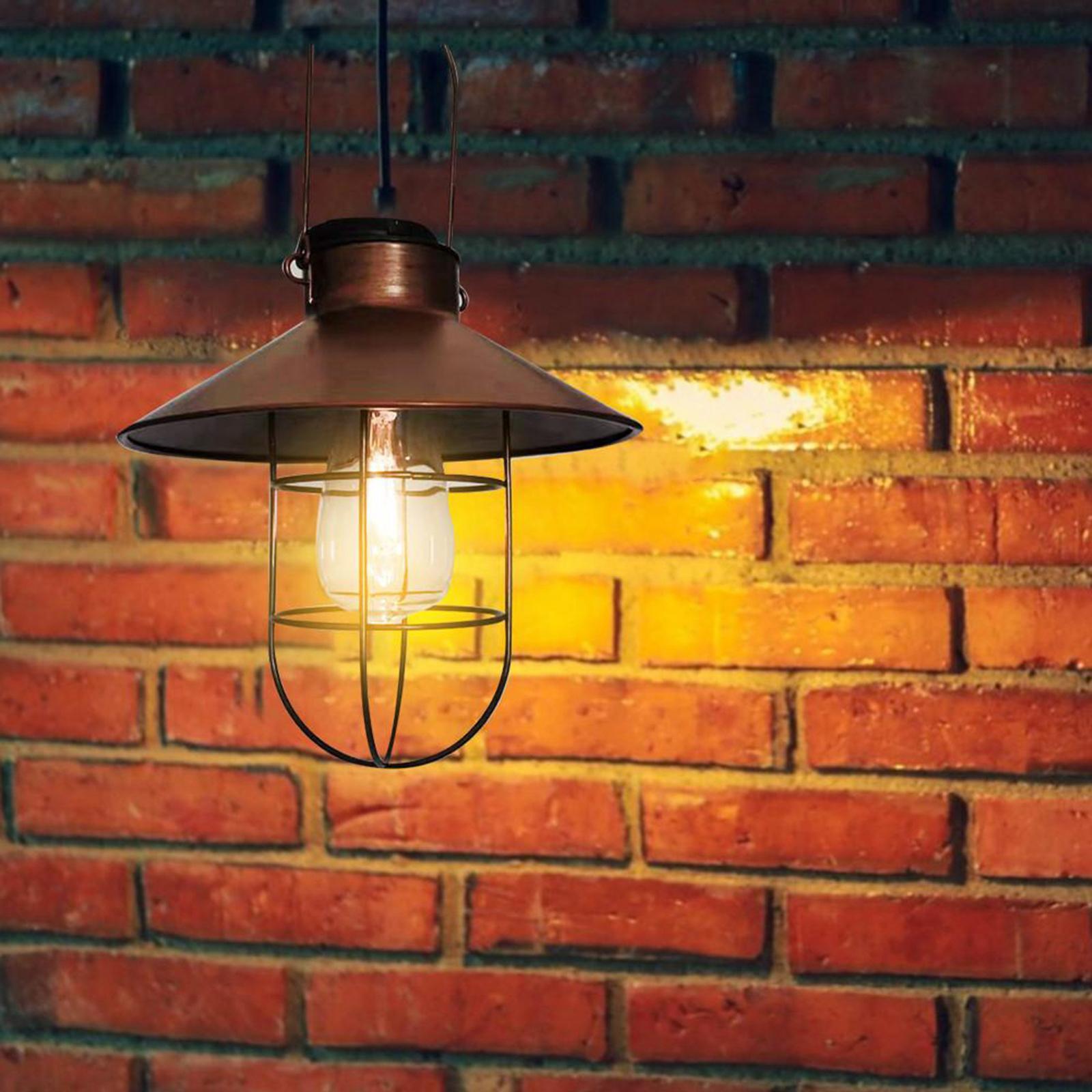 2X Solar Lantern Lamp Outdoor Decorative Lights for Yard Landscape Villa