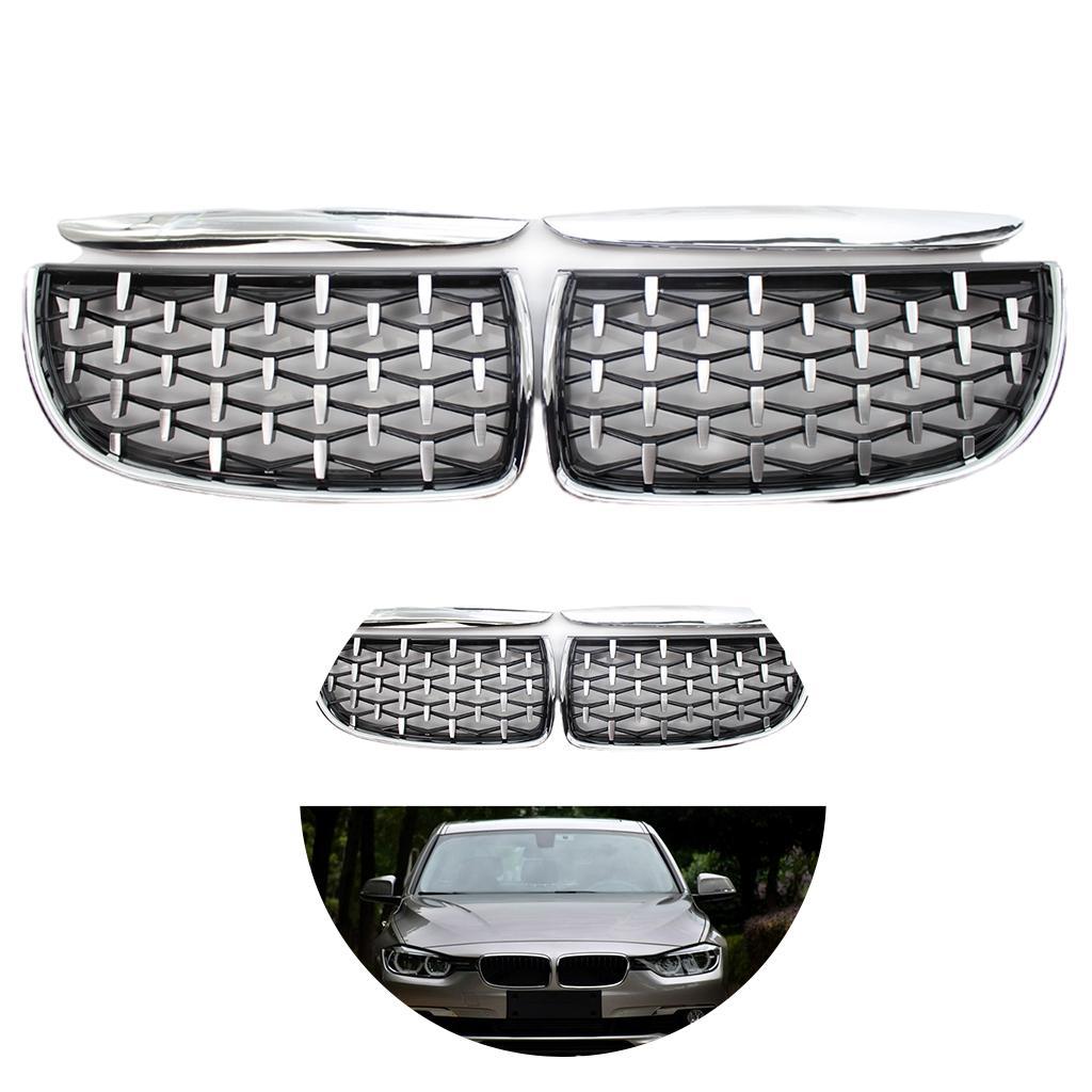 Kidney Grille Grill Replace for E90     335i Electroplate