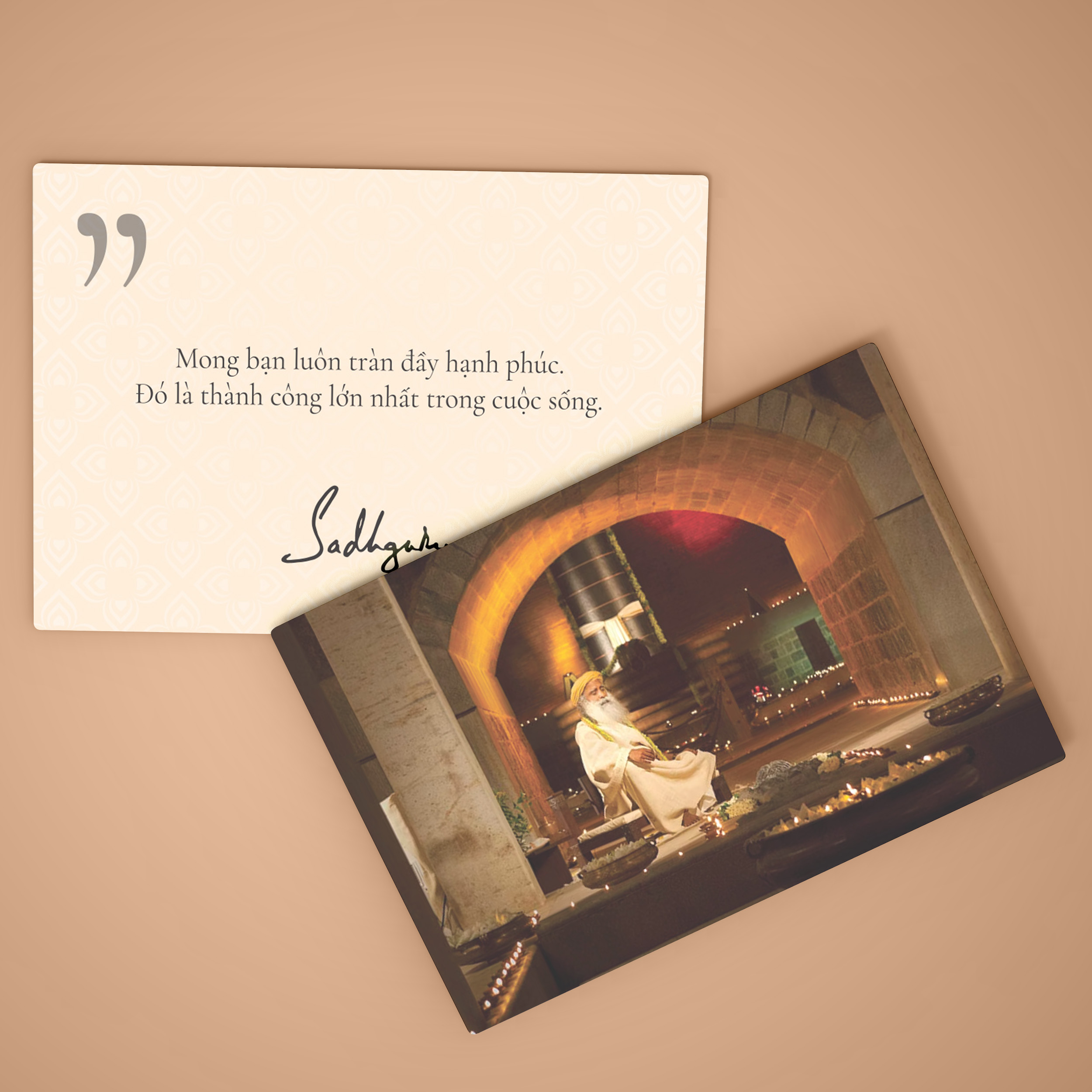 Bộ 6 ảnh Đại sư Sadhguru - Postcard