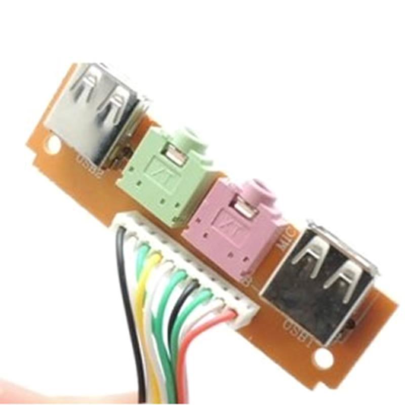 Cáp ChuyểN ĐổI Âm Thanh USB 2 CổNg 6.8cm Cho PC / MáY TíNh