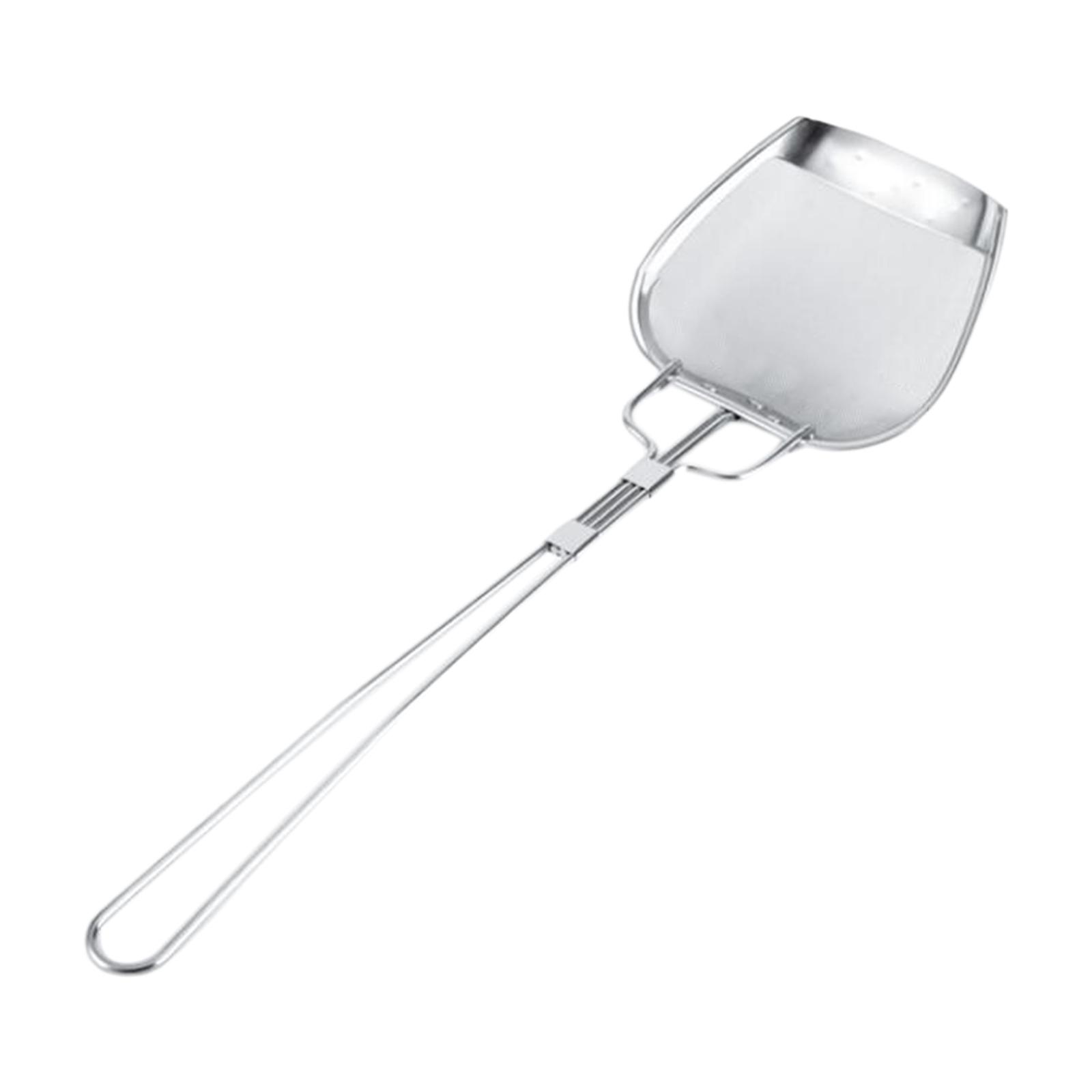 Chiwanji Stainless Steel Mesh Strainer Filter Spoon Kitchen Shovel Frying
