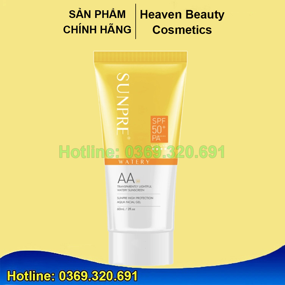 Kem Chống Nắng SUNPRE Mona Frema AA Facial Gel SPF50+ PA++++