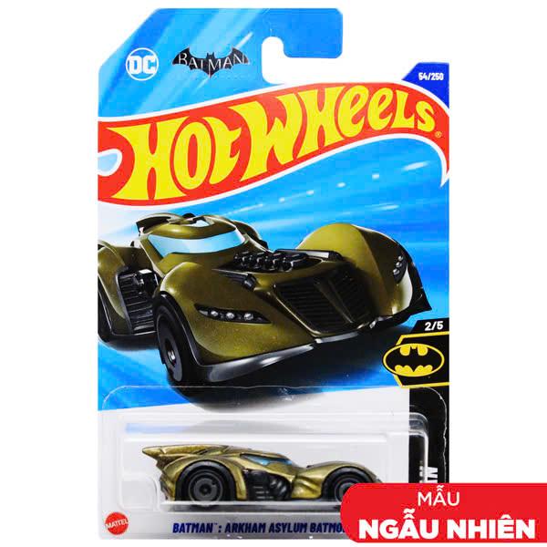 Siêu Xe Hot Wheels C4982 - 54/250 - Batman &amp; Robin Batmobile (Mẫu Màu Giao Ngẫu Nhiên)