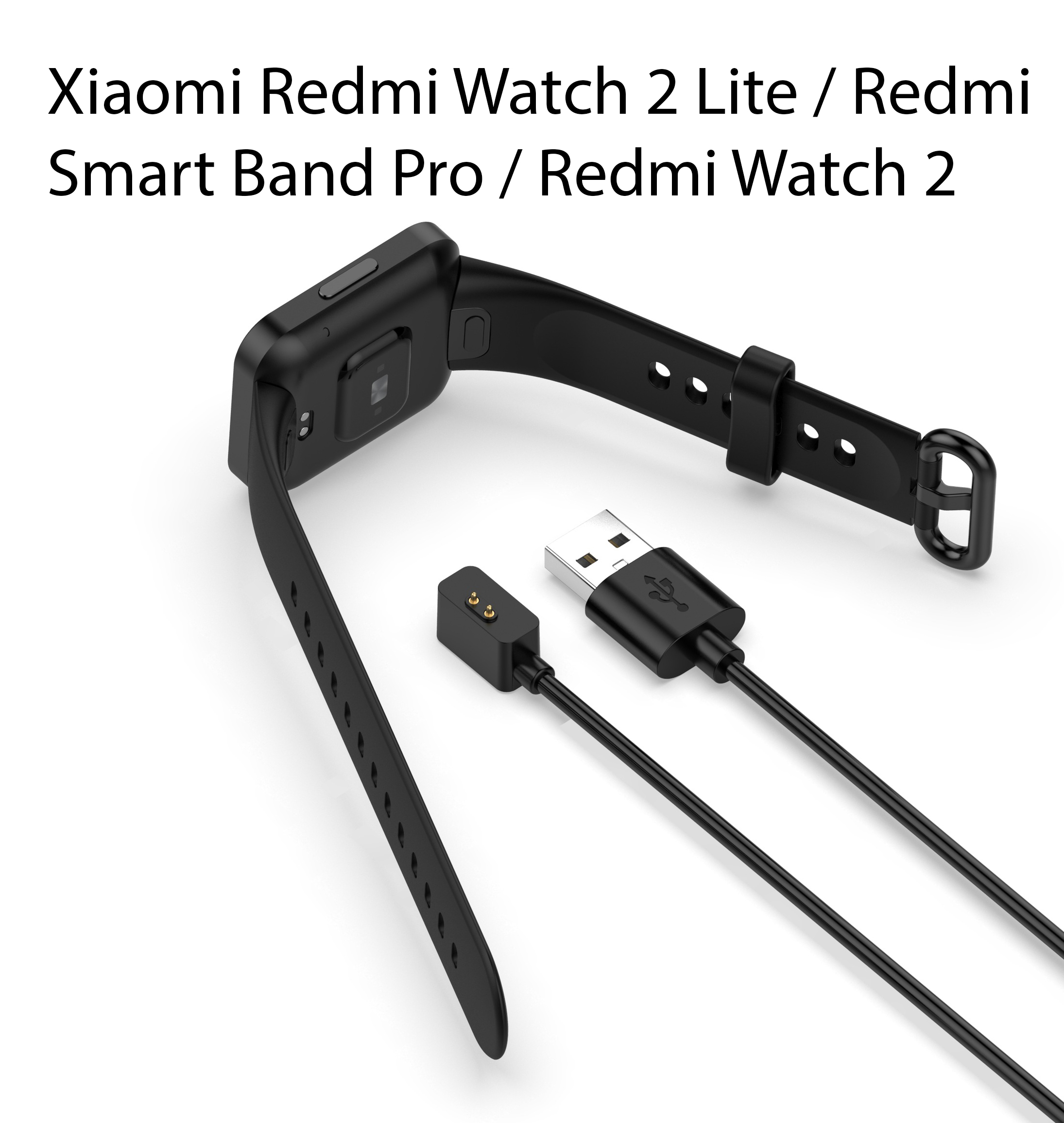 Dây Cáp Sạc Dành Cho Đồng Hồ Xiaomi Redmi Watch 2 Lite / Redmi Smart Band Pro / Redmi Watch 2 1 Mét