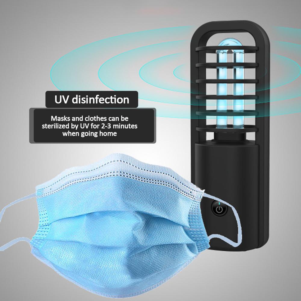 Đèn diệt khuẩn di động có thể sạc lại được tích hợp pin lithium 800mAh độ bền cao
