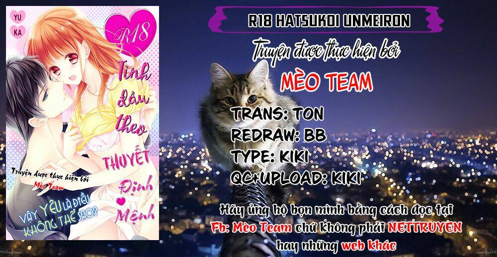 tình đầu theo thuyết định mệnh chapter 2 3