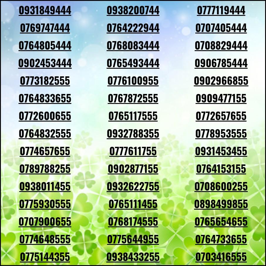 Sim đẹp Mobifone đuôi tam hoa - sảnh - số gánh -Hàng chính hãng