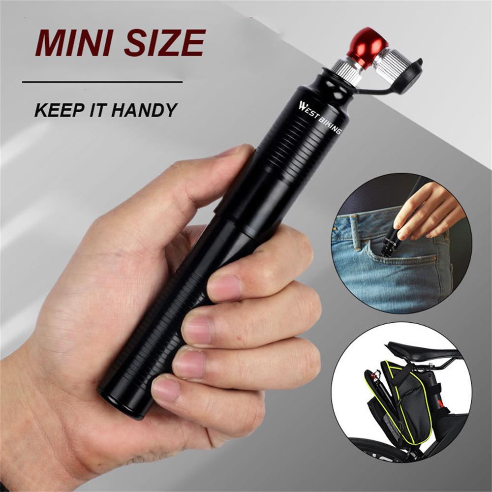 Máy bơm xe đạp di động