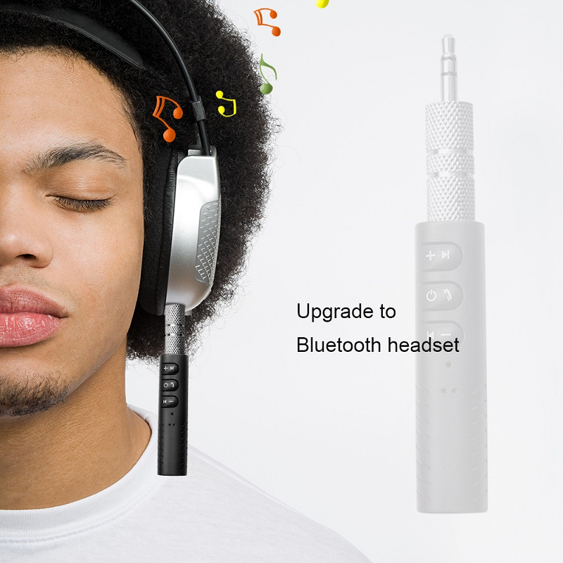 Đầu Thu Bluetooth Receiver Tạo Kết Nối Âm Thanh 4.1 Rảnh Tay Wireless Adapter Chuyển Đổi Tai Nghe Thường Thành Tai Nghe Bluetooth V4.1