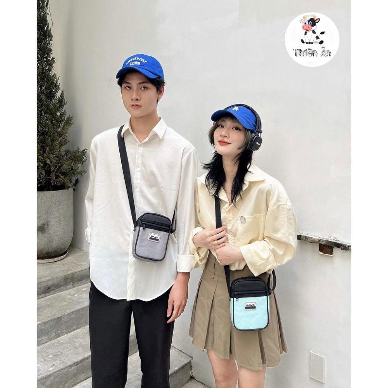 Túi đeo chéo mini bỏ điện thoại son phấn mỹ phẩm hợp cho cả nam và nữ TA100