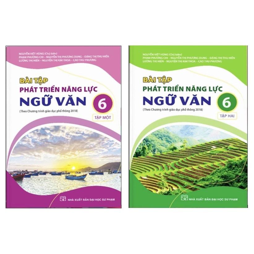 Sách - Combo Bài tập phát triển năng lực ngữ văn 6 (2 tập) - Kết nối tri thức với cuộc sống