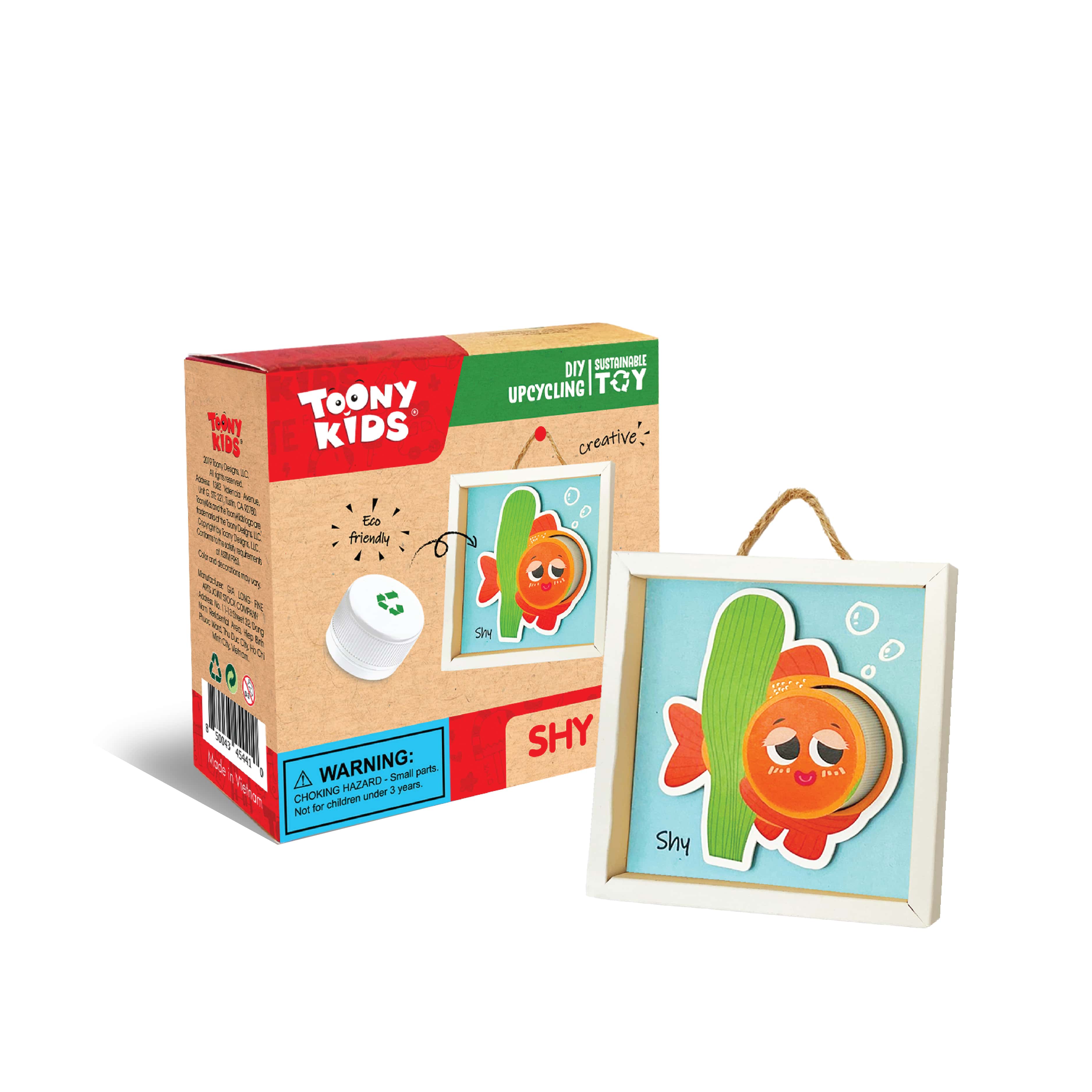 Combo 6 Bộ Đồ Chơi DIY TOONYKIDS Thú Cảm Xúc All The Feels TN00424-001 [Tặng Kèm Sticker