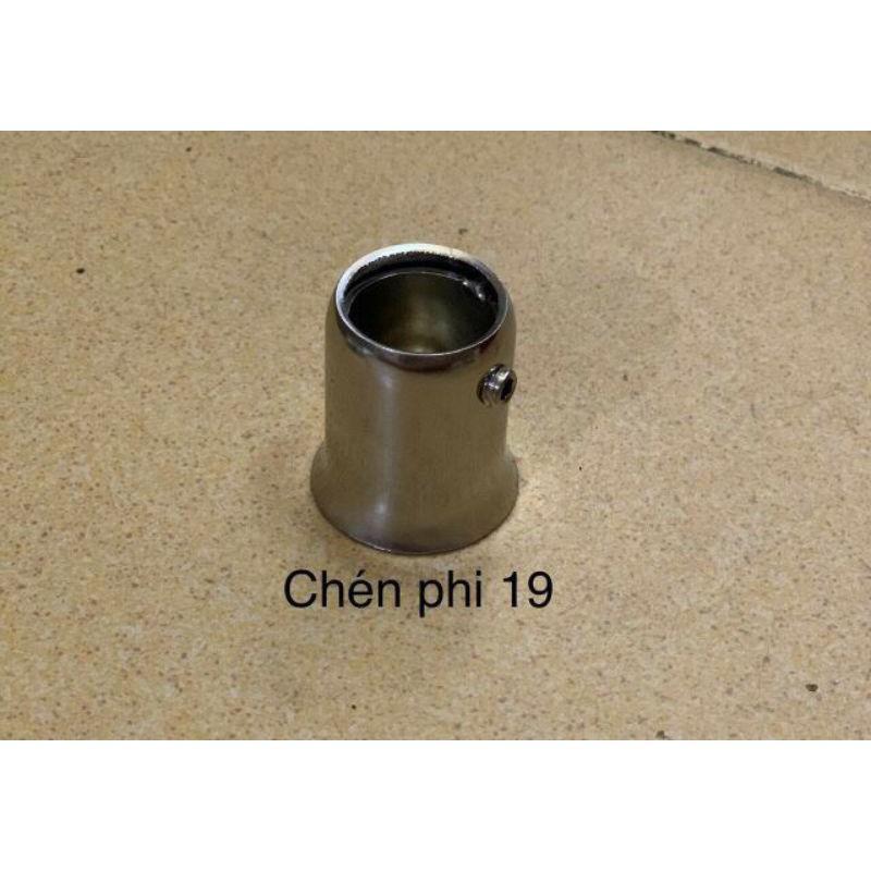 Chén tường inox đúc 304 bắt nối liên kết