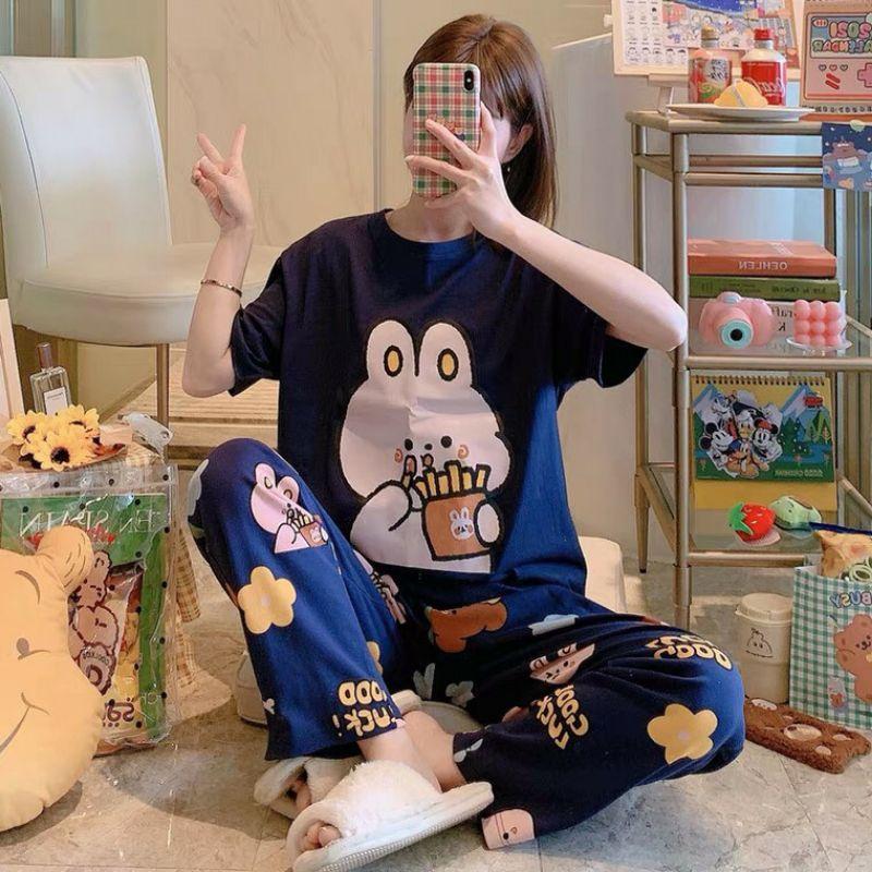Đồ Bộ Ngủ Thun Quần Dài , Sét Bộ Mặc Nhà Hàng Quảng Châu, Hoạt Hình,Đồ ngủ, đồ nữ, đồ mặc nhà, đồ bộ, đồ ngủ dễ thương, đồ bộ mặc nhà, bộ đồ ngủ, set bộ mặc nhà, đồ bộ mặc nhà, đồ ngủ nữ
