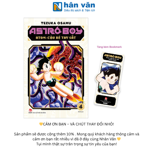 Truyện Tranh - Astro Boy - Atom Cậu Bé Tay Sắt - Tập 1 Đến Tập 8