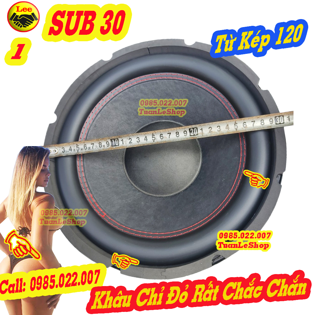 LOA SIÊU TRẦM SUB 30 TỪ KÉP 120 CÔN 50 - GIÁ 1 CHIẾC SUB 3 TẤC - LOA SUB 1212