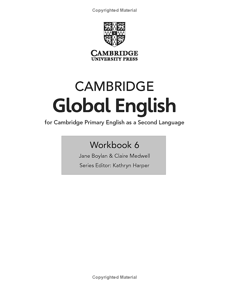 Cambridge Global English Workbook 6 With Digital Access (1 Year) 2nd Edition