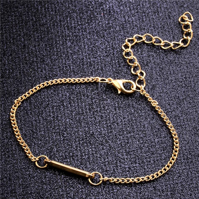 3pcs /set Simple Wind Simple Female Personality Knotted Ring Circle Diamond  Bracelet Jewelry  Bracelet