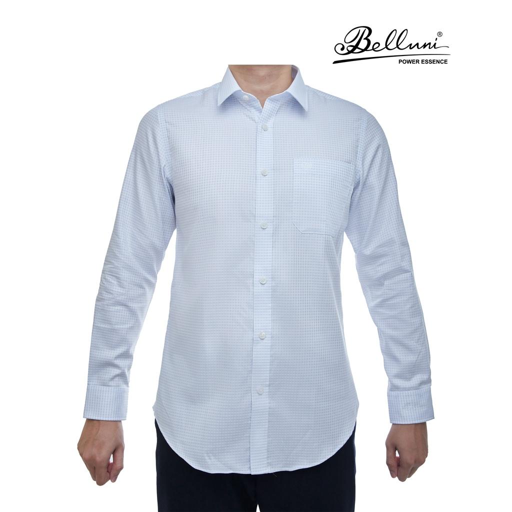 Áo sơ mi nam dài tay cao cấp BELLUNI LUXURY Chất liệu từ 100% Cotton - ABD.CM.BE.164.B6