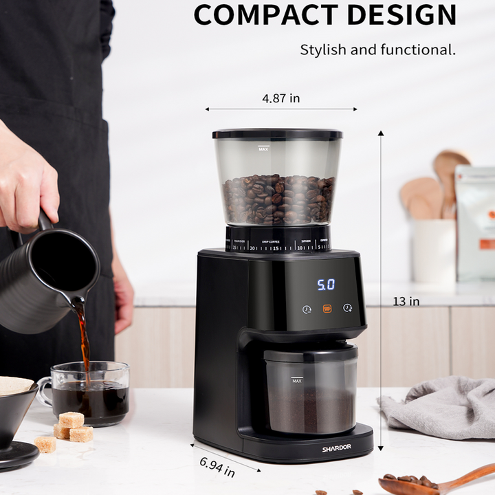 Máy xay hạt cà phê Espresso cao cấp Shardor BD-CG015 -Hàng chính hãng