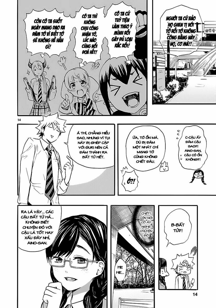 nụ hôn tử thần chapter 13 16