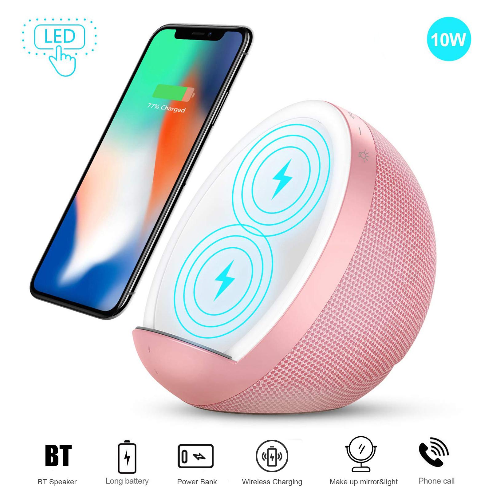 Loa bluetooth không dây có giá đỡ điện thoại