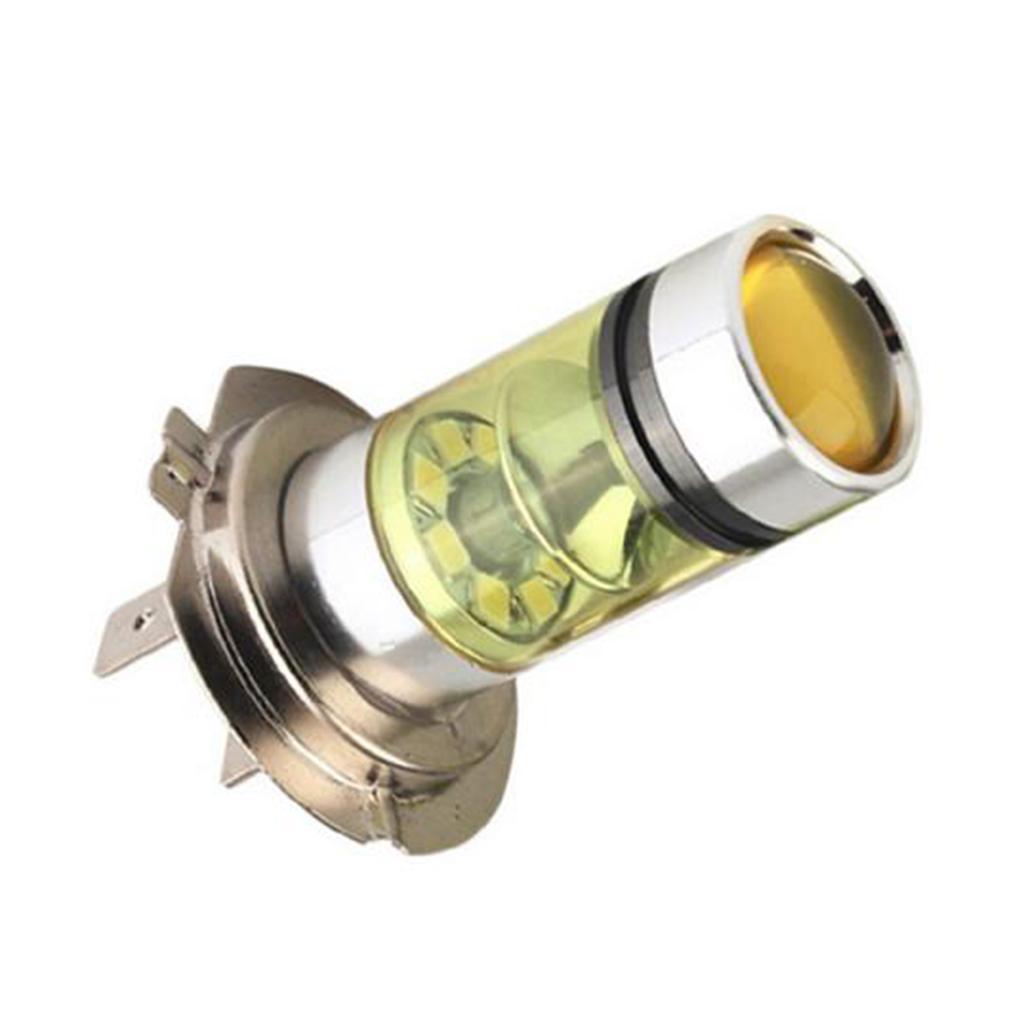 2x2PCS 100W 2323 LED YELLOW Fog Driving Light Bulbs