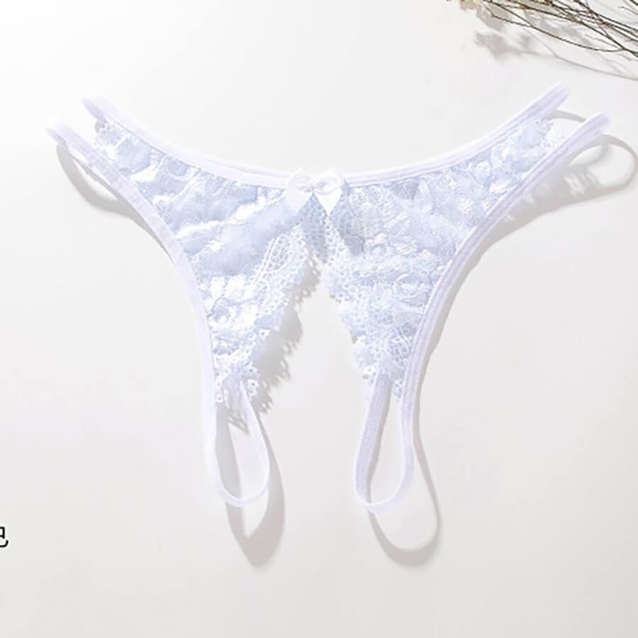 Quần lót lọt khe, quần chip hở đáy ren sexy quyến rũ LK077