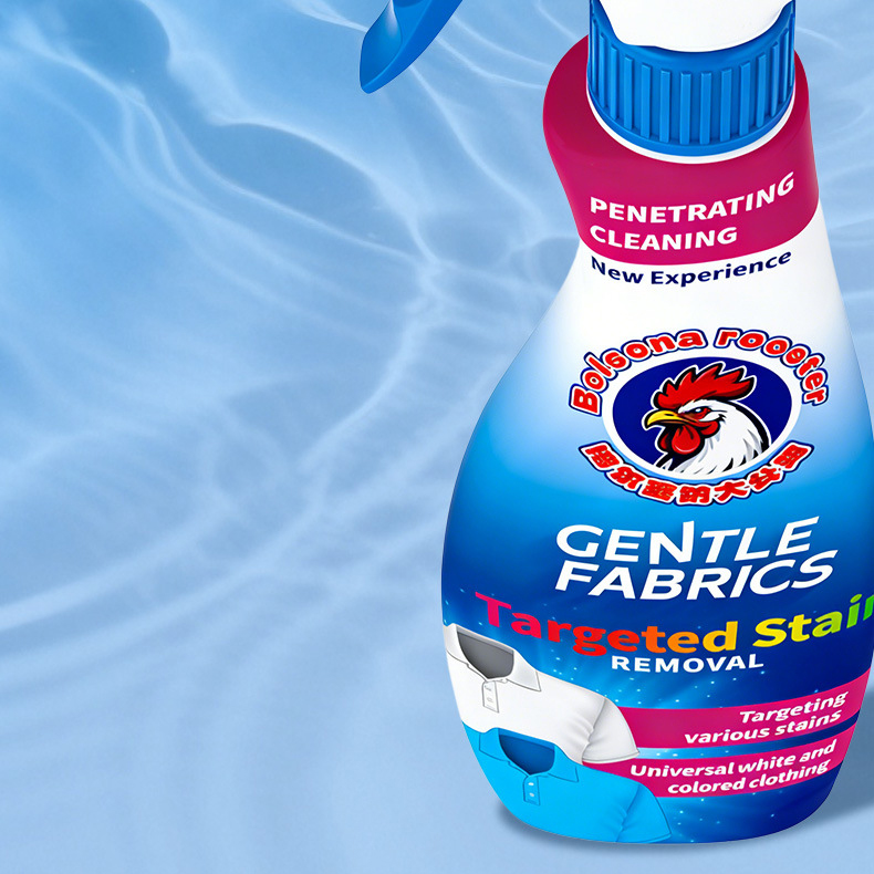 Nước tẩy giúp làm sạch vết bẩn cổ áo nấm mốc trên quần áo hiệu quả Borsena Rooster 550ml