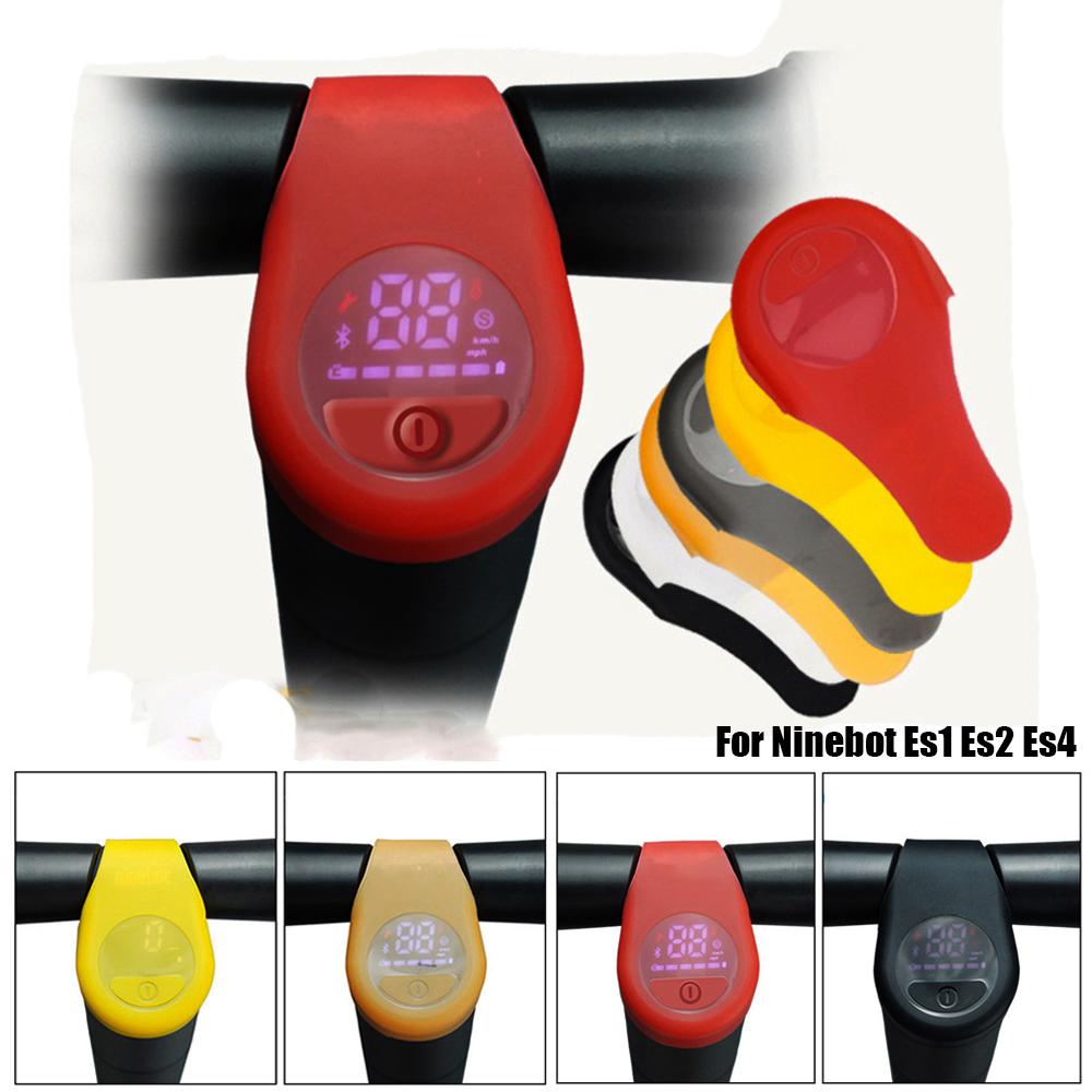 1 Silicone Mềm Chống Thấm Nước Xe Điện Cho Xe Ninebot Es1 Es2 Es4 Bảng Điều Khiển Bảng Mạch Bao Trầy Xước Bảo Vệ Color: Brown