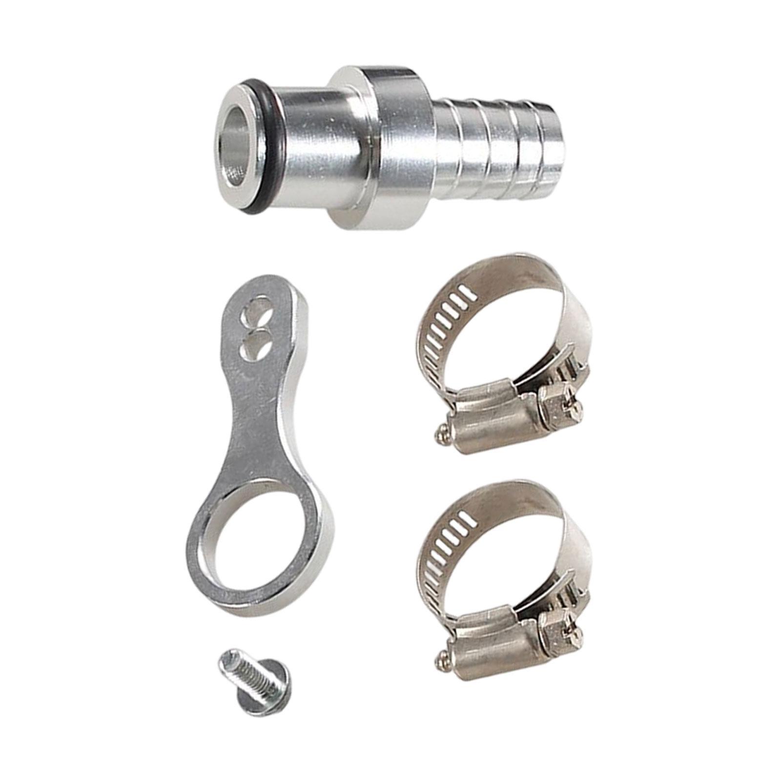 Engine Cooling Accessories Hose Barb Adapter Maintenance Coolant Pipe Aluminum Coolant Hose Hose for Car Engine System Replace