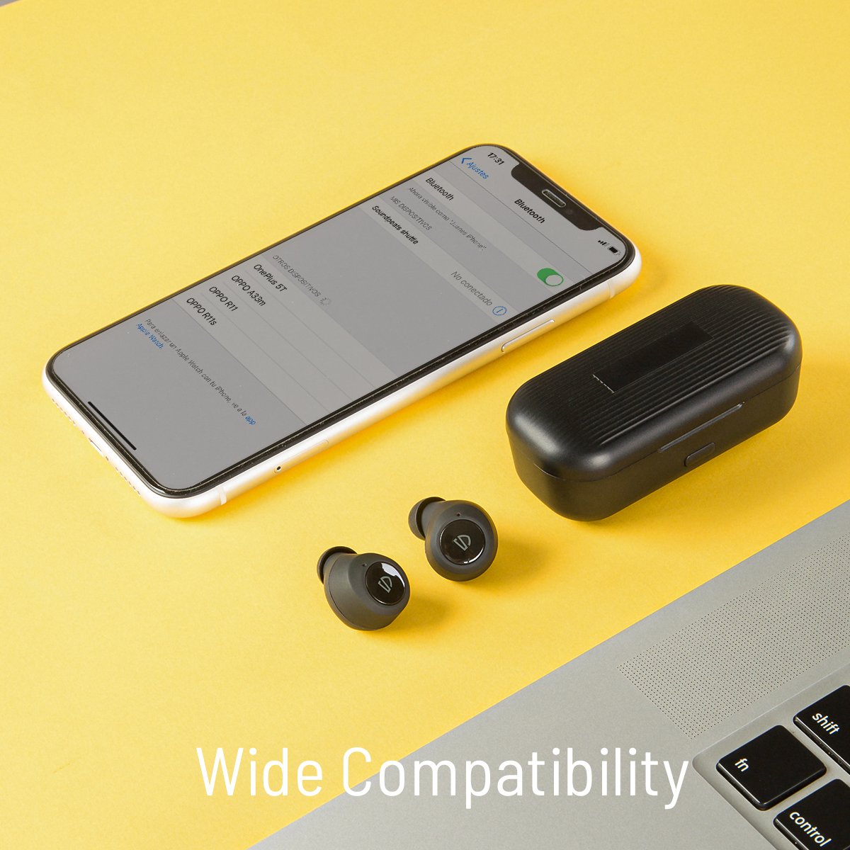 Tai Nghe TWS Earbuds SoundPeats Freedots Bluetooth 5.0, chống nước IPX7, thời gian sử dụng 16h - Hàng chính hãng