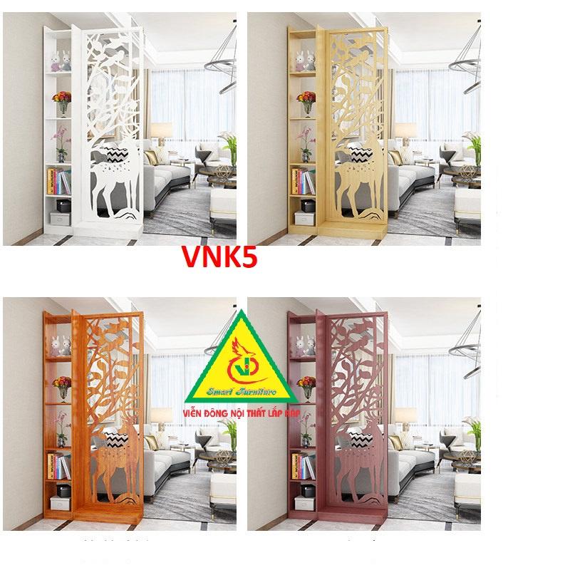 Vách ngăn tủ kệ VNK5- Nội thất lắp ráp Viendong Adv