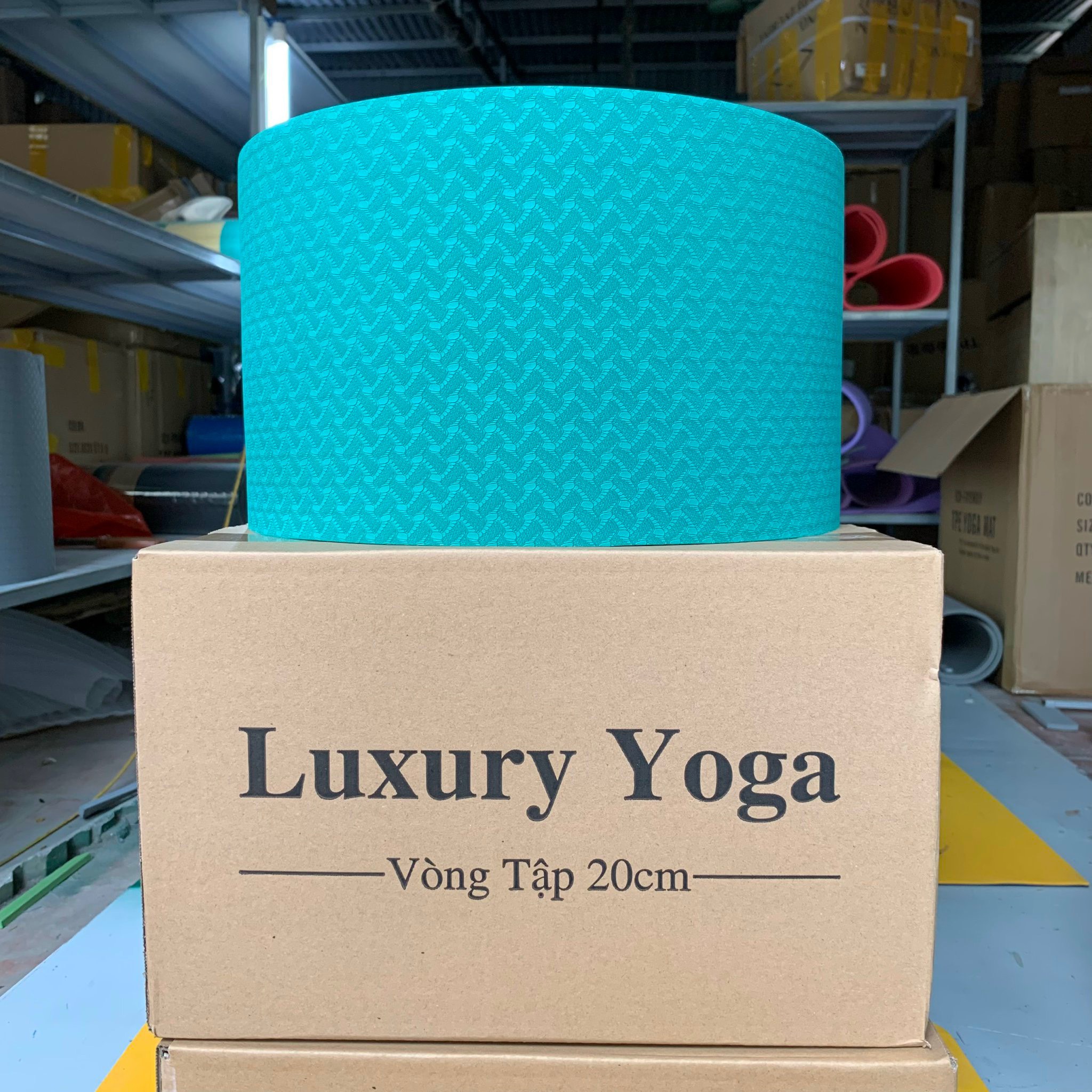 Vòng tập Yoga bản rộng 33 x 20cm nhựa ABS cao cấp không gai , chịu lực 200kg hỗ trợ tập các tư thế khó trong Yoga ,  bề mặt TPE 8mm , phù hợp tập ở nhà và các CLB trung tâm Yoga