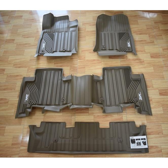 Thảm lót sàn ô tô TOYOTA PRADO 2009- đến nay Chất liệu TPE cao cấp, thiết kế sang trọng tinh xảo thương hiệu Macsim 3W