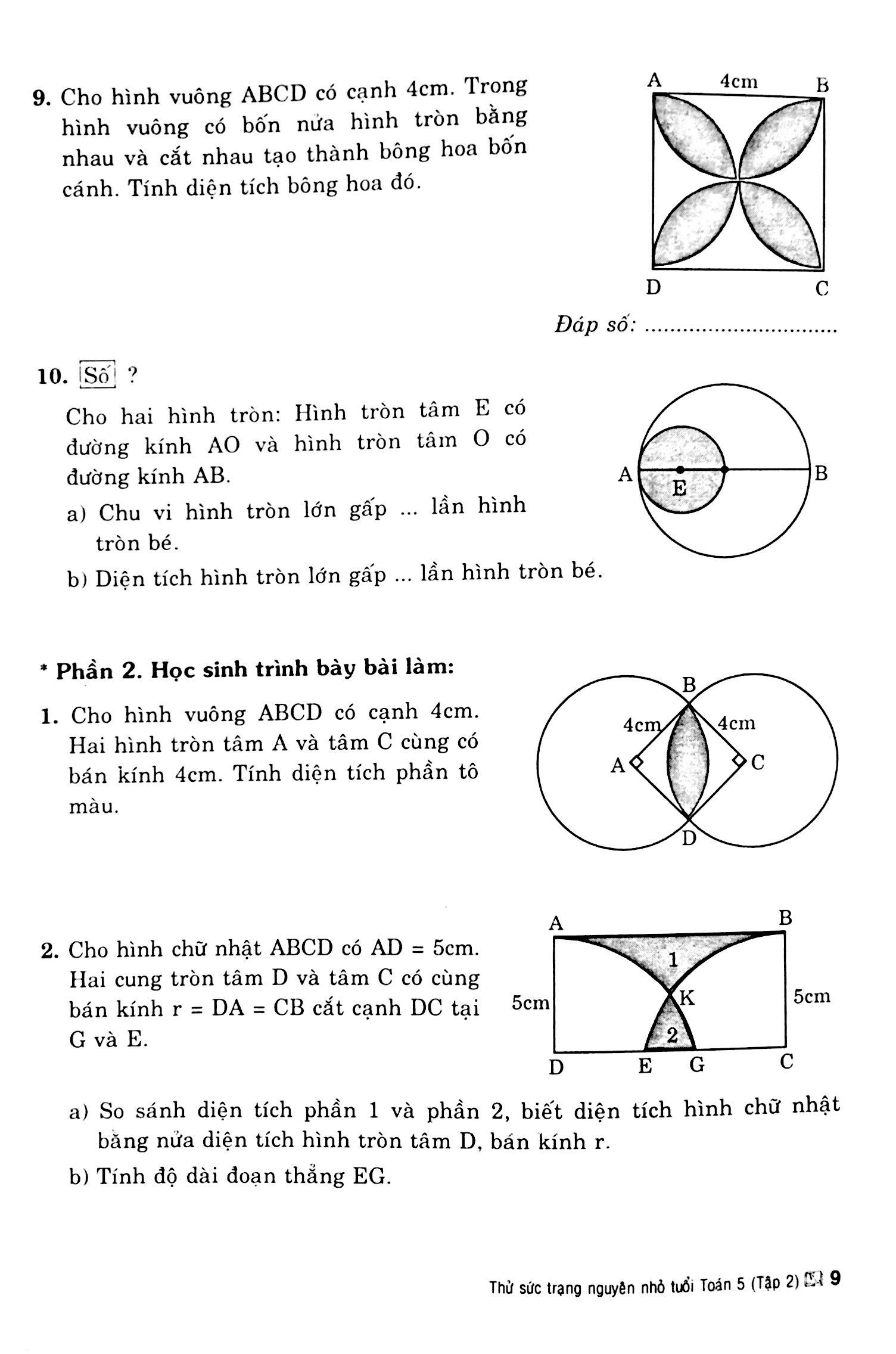 Thử Sức Trạng Nguyên Nhỏ Tuổi - Toán 5 - Tập 2