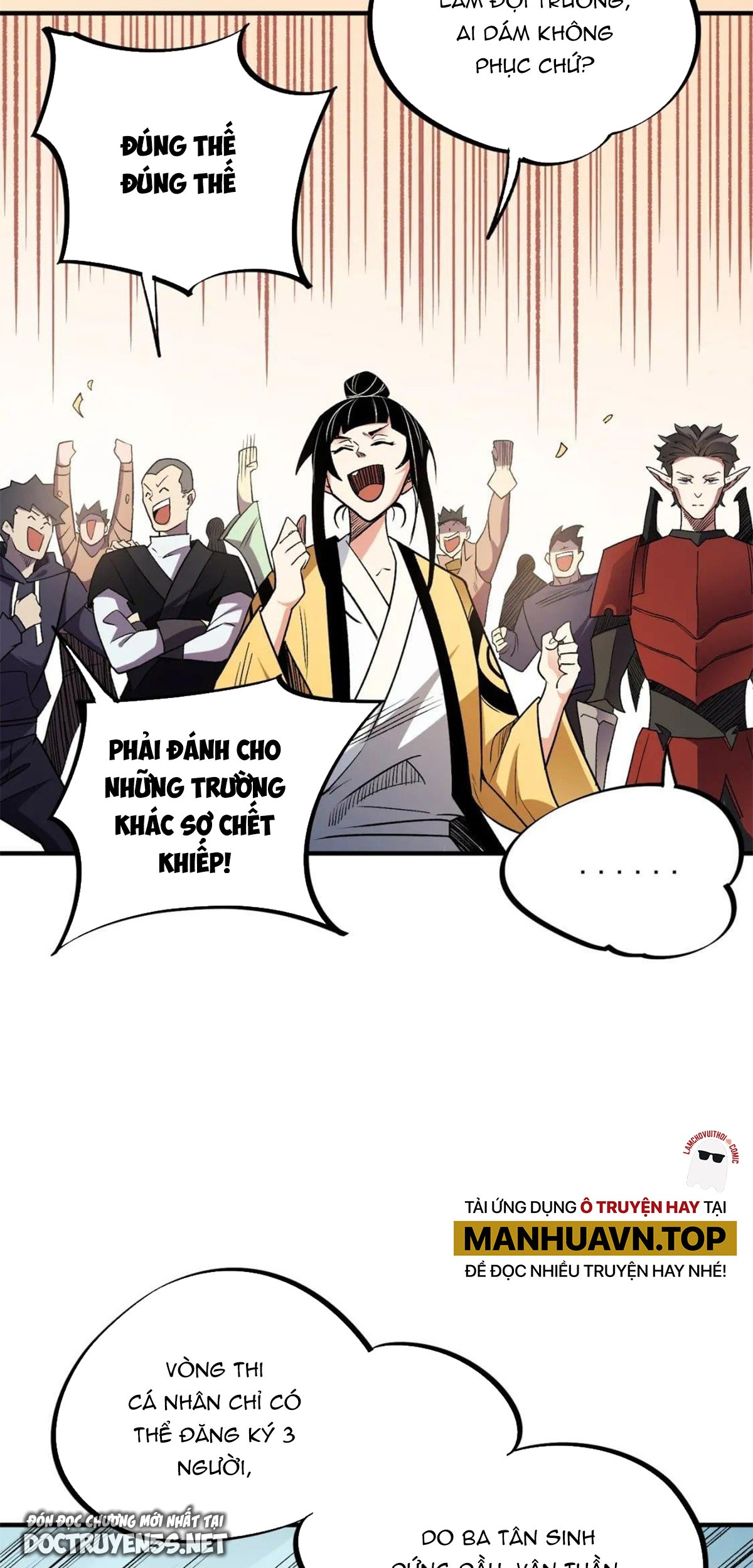 toàn dân chuyển chức: không có chức ta kết thúc thần minh chapter 23 37