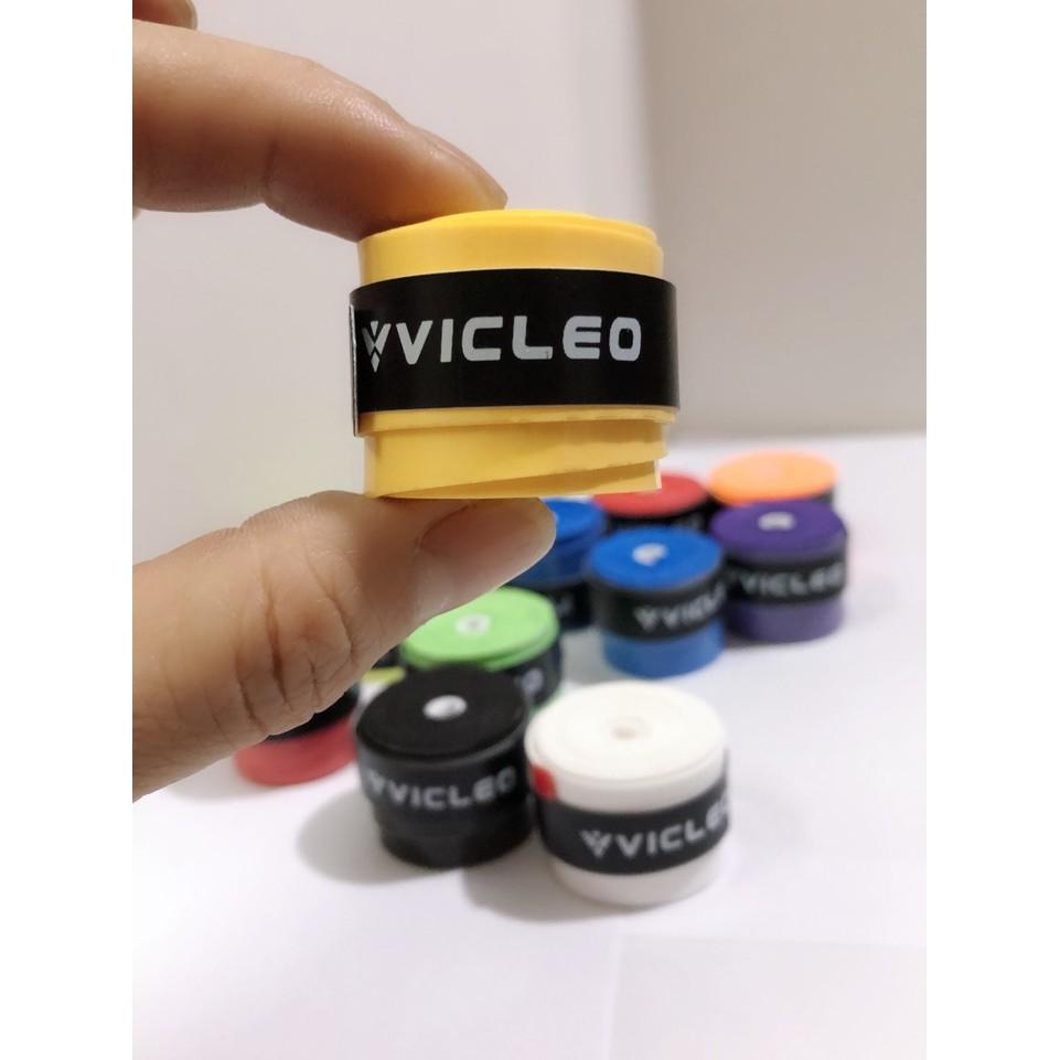 Quấn cán vợt cầu lông VICLEO êm, thấm mồ hôi, Nylon bọc ngoài