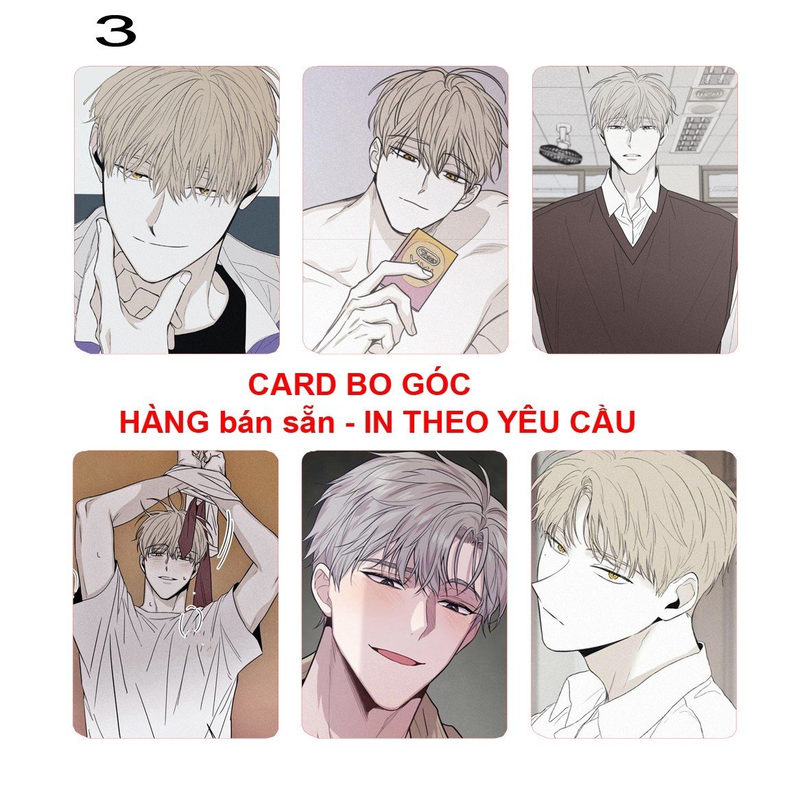 Thẻ card Chiếu tướng jung eunsung jung Bl 6 ảnh khác nhau/ Card in hình bl checkmate chiếu tướng jung eunsung jung