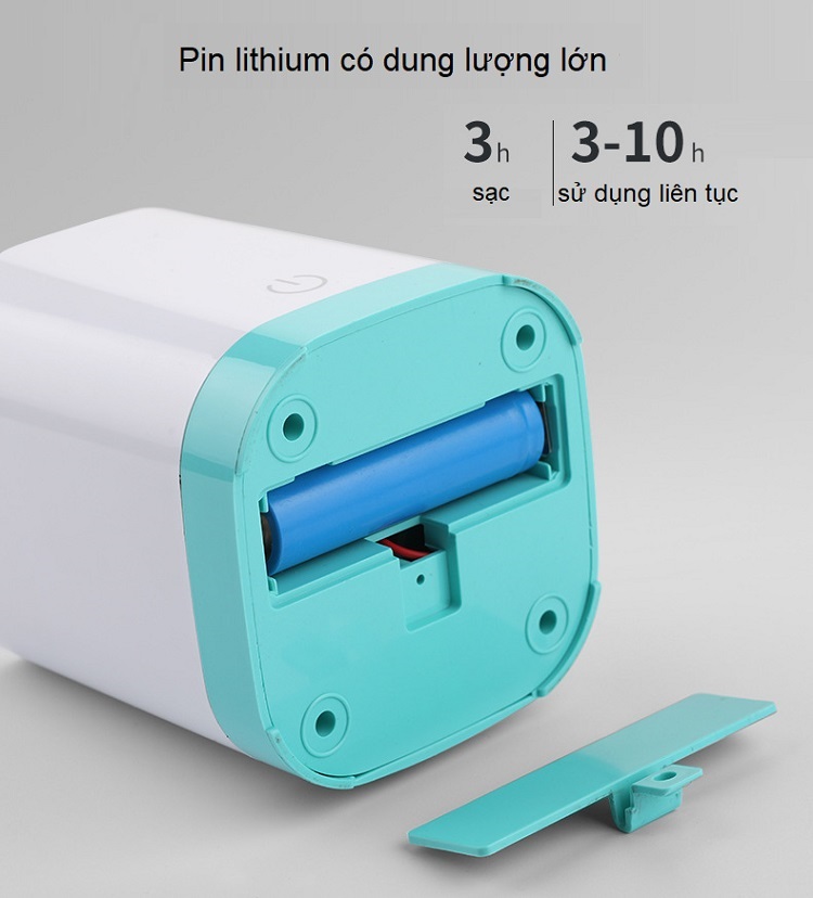 Đèn led để bàn đọc sách cắm USB pin sạc