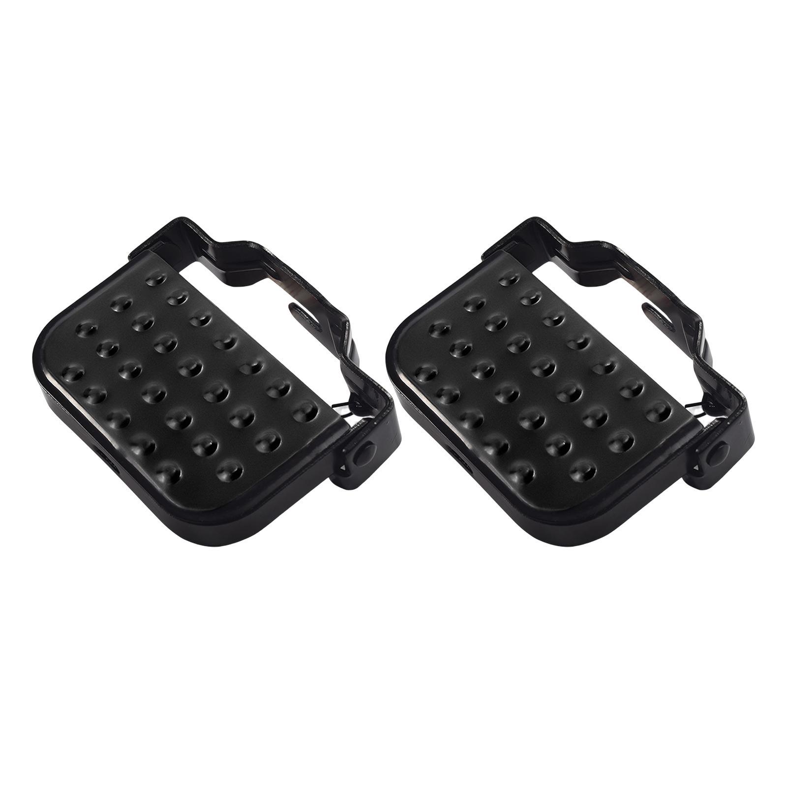 Rear Pedals Foldable Non Slip Rear Seat Footrest Cycling Accessories