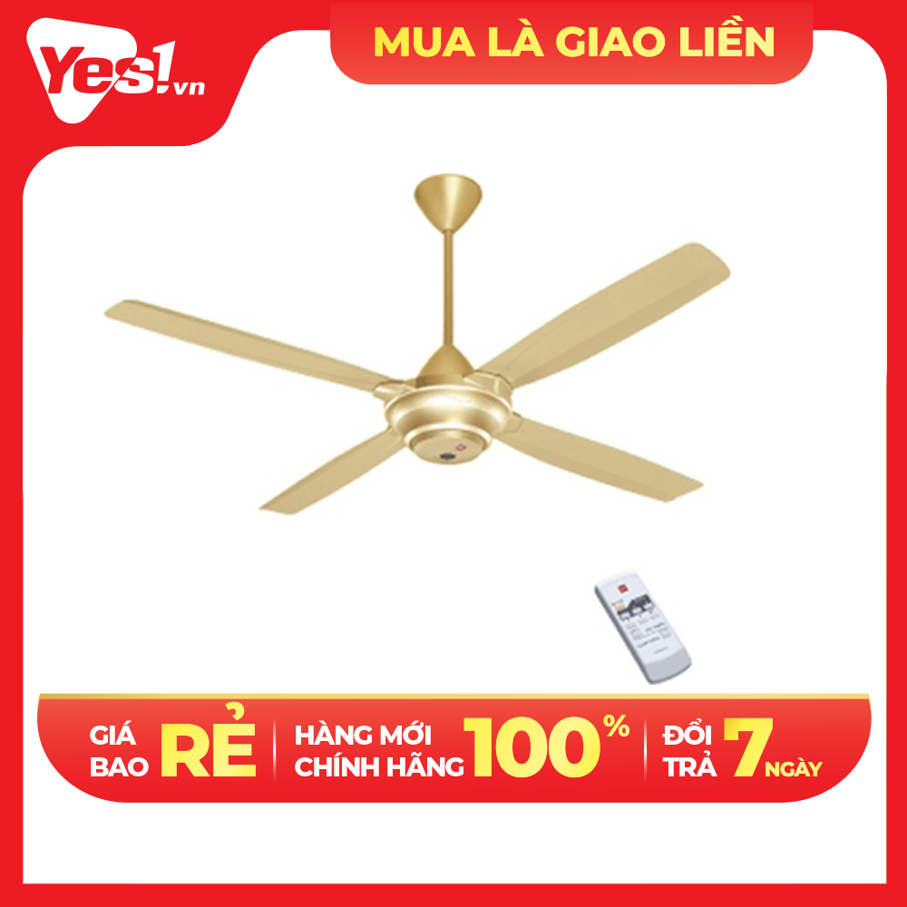 Quạt Trần KDK M56XR – Vàng - Hàng chính hãng
