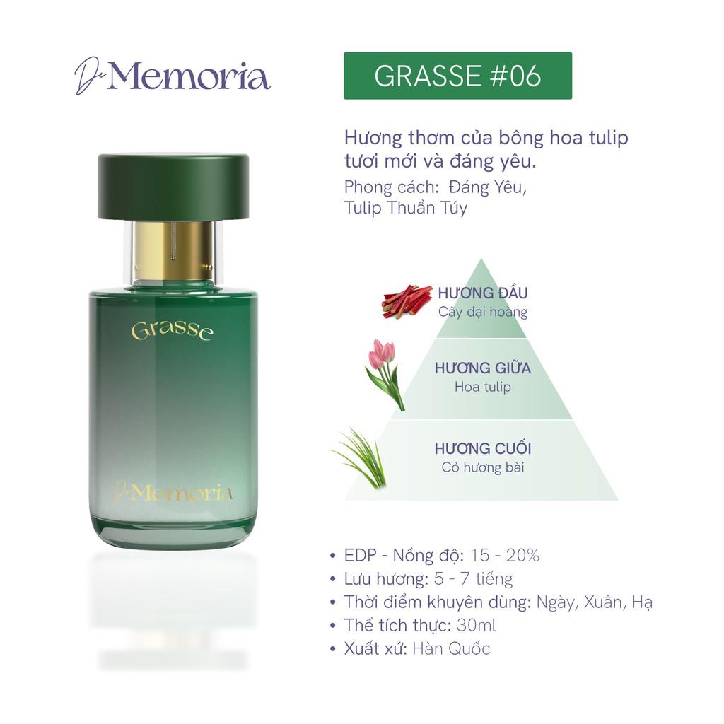 Bộ 6 Chai Nước Hoa De Memoria (30ml x 6 chai)