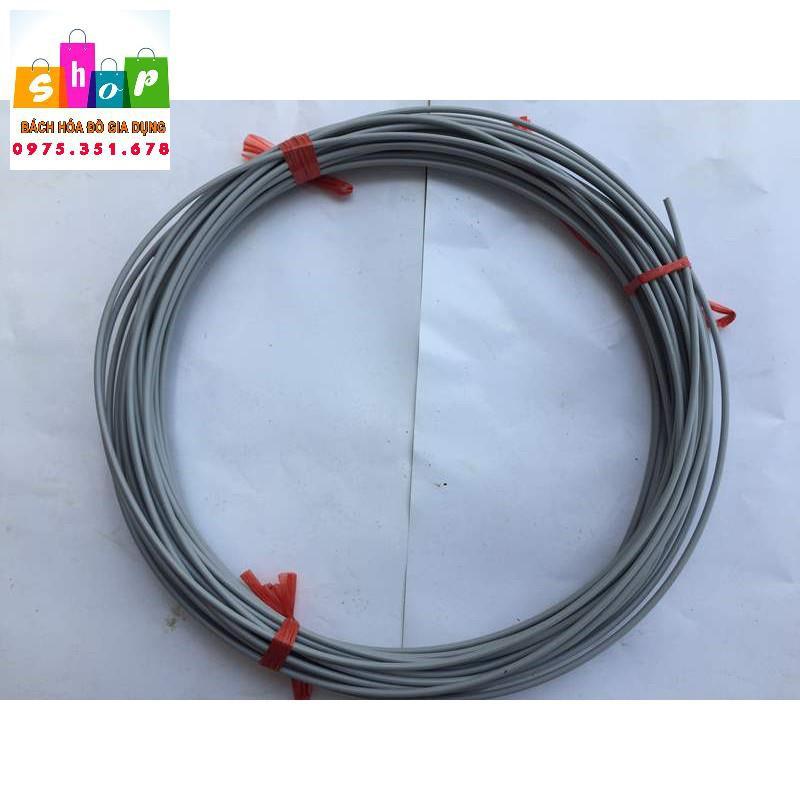 1kg dây kẽm bọc nhựa dùng uốn cây cảnh và làm dây phơi 2mm,4mm màu xanh màu màu trắng giao ngẫu nhiên