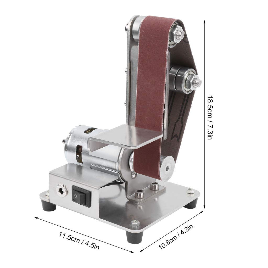 Máy Mài Dây Đai Nhám Đa Năng 775, Máy Mài Đai Điện mini, Đánh bóng 110‑240V